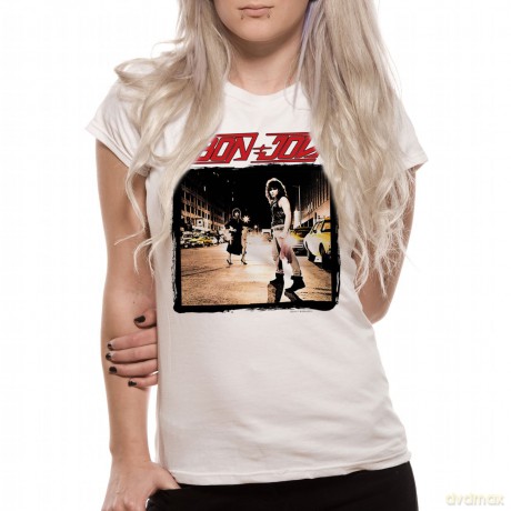 Bon Jovi: Run, White, Womens, (L) [T-SHIRT]