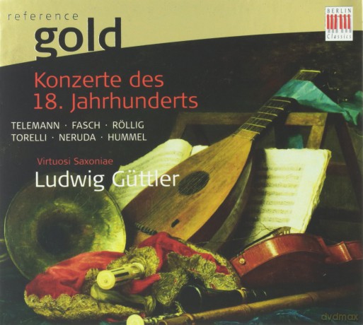 Georg Philipp Telemann: Ludwig Guttler - Konzerte des 18.Jahrhunderts [CD]
