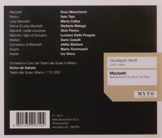 Giuseppe Verdi: Macbeth [2CD]