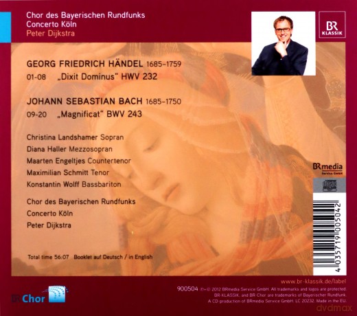 Johann Sebastian Bach: Magnificat D-Dur BWV 243 [CD]