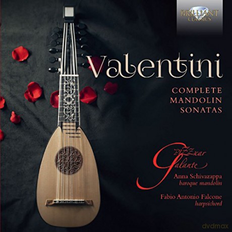 Roberto Valentini: Mandolinensonaten op.12 Nr. 1-6 [CD]