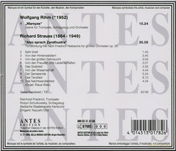 Wolfgang Rihm: Marsyas - Szene fur Trompete,Schlagzeug,Orchester [CD]