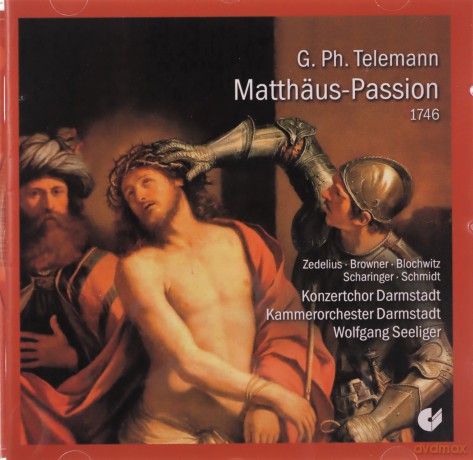 Georg Philipp Telemann: Matthss¤us-Passion (1746) [CD]