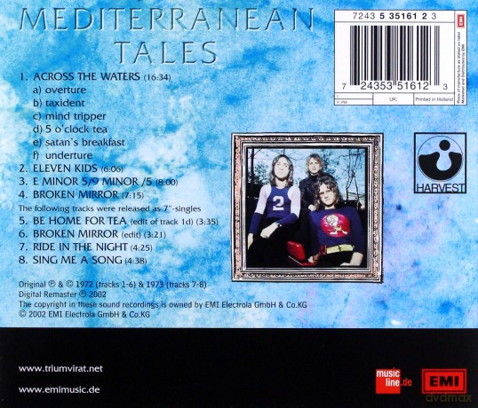 Triumvirat: Mediterranean Tales [CD]