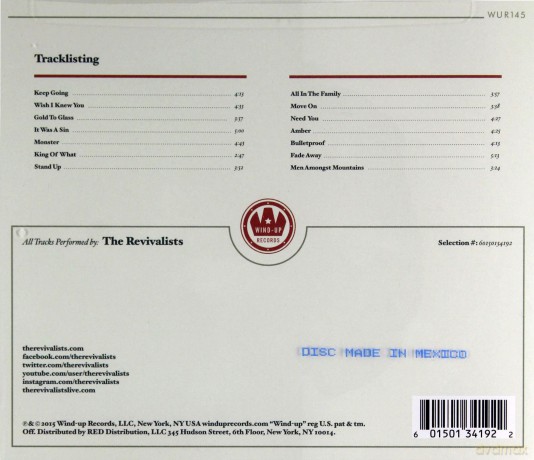 The Revivalists: Men Amongst Mountains [CD]