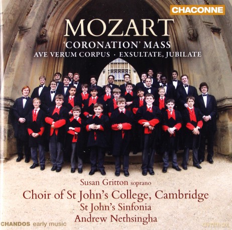 Wolfgang Amadeus Mozart: Messe KV 317 Kronungsmesse [CD]