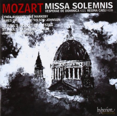Wolfgang Amadeus Mozart: Messe KV 337 Missa solemnis [CD]