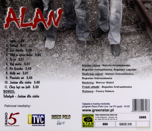 Alan: Jestem dla Ciebie [CD]