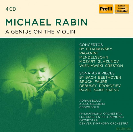Maurice Ravel: Michael Rabin - A Genius on the Violin [4CD]
