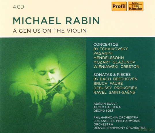 Maurice Ravel: Michael Rabin - A Genius on the Violin [4CD]