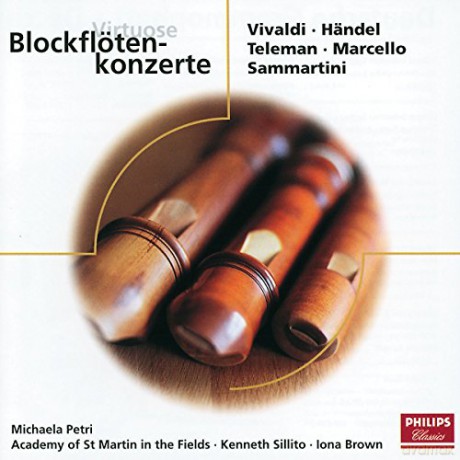 Michala Petri spielt Blockflotenkonzerte [CD]
