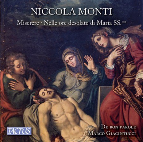 Niccola Monti: Miserere [CD]