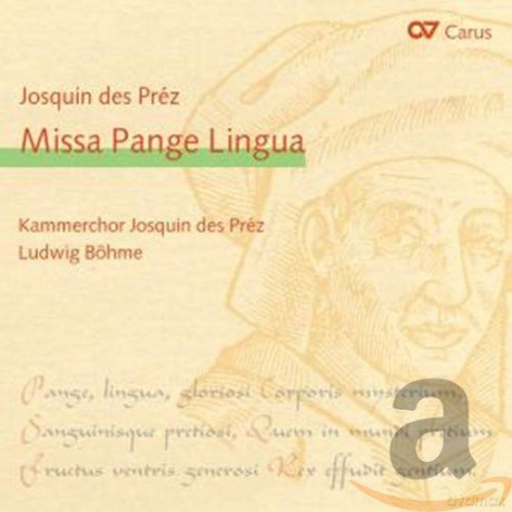 Josquin Desprez: Missa Pange Lingua [CD]