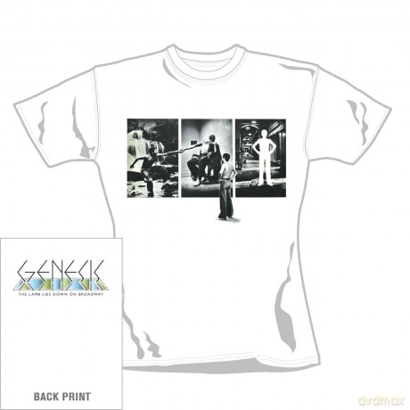 Genesis: Lamb On Broadway Photo, White, Womens, (M) [T-SHIRT]