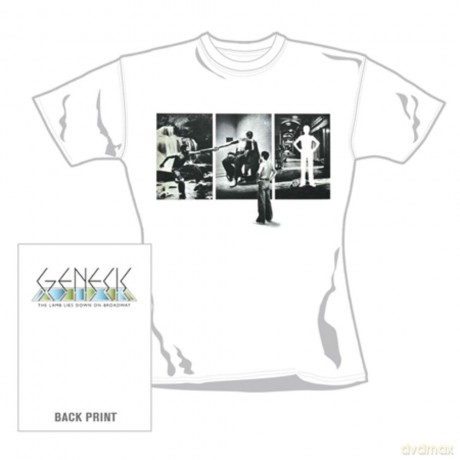 Genesis: Lamb On Broadway Photo, White, Womens, (S) [T-SHIRT]