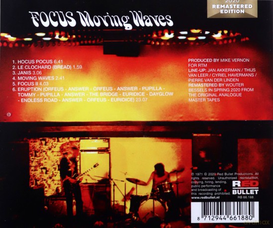 Focus: Moving Waves [CD]