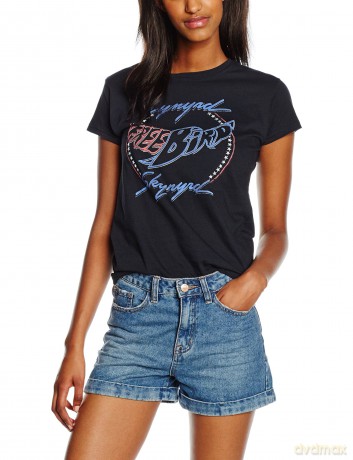 Lynard Skynard: Free Bird, Black, Womens, (XL) [T-SHIRT]