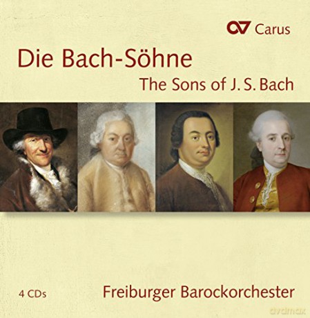 Musik der Bach-Sohne [4CD]