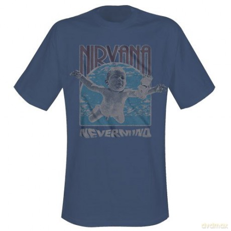 Nirvana: Nevermind Frame, Navy (S) [T-SHIRT]