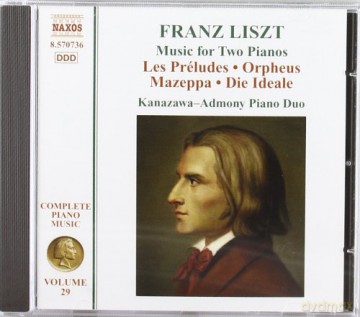 Franz Liszt: Musik fur 2 Klaviere [CD]