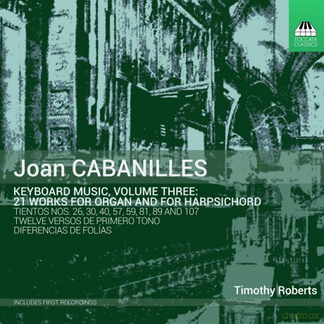 Juan Bautista Cabanilles: Musik fur Tasteninstrumente Vol.3 [CD]