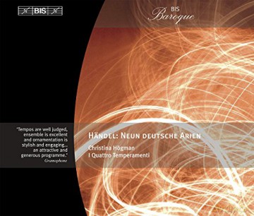 Georg Friedrich Handel: Neun Deutsche Arien [CD]