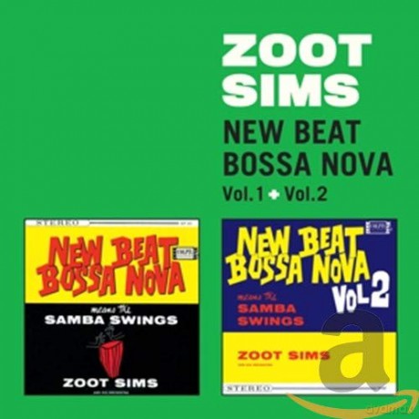 Zoot Sims: New Beat Bossa Nova Vol. 1 + 2 (+ 5 Bonustracks) [CD]
