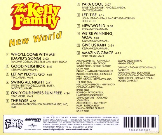 The Kelly Family: New World [CD]