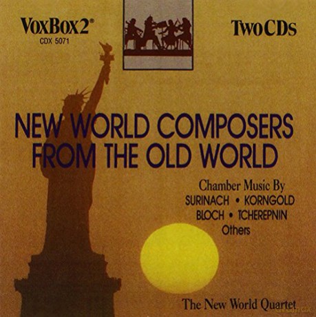 Carlos Surinach: New World String Quartet - New World Composers from the Old World [2CD]