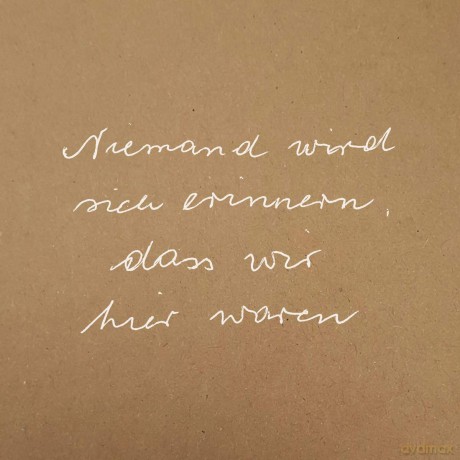 Viech: Niemand wird sich erinnern, dass wir hier waren [CD]