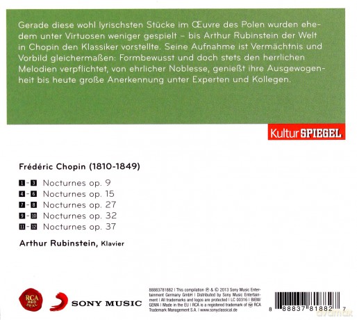 Frederic Chopin: Nocturnes Nr.1-12 [CD]