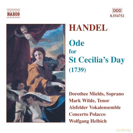 Georg Friedrich Handel: Ode for St.Cecilia's Day [CD]