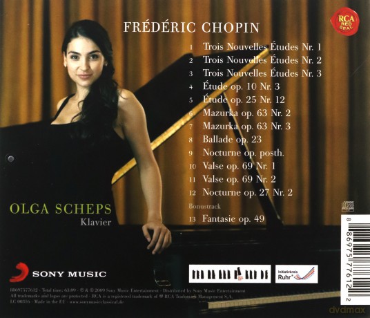 Frederic Chopin: Olga Scheps - Chopin [CD]