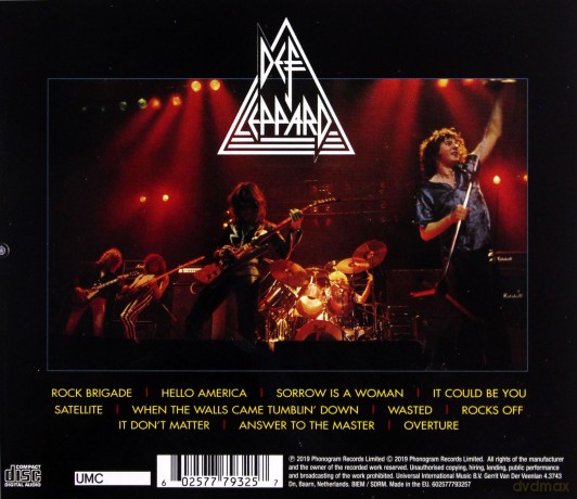 Def Leppard: On Through The Night (2019) [CD]