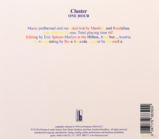 Cluster: One Hour [CD]