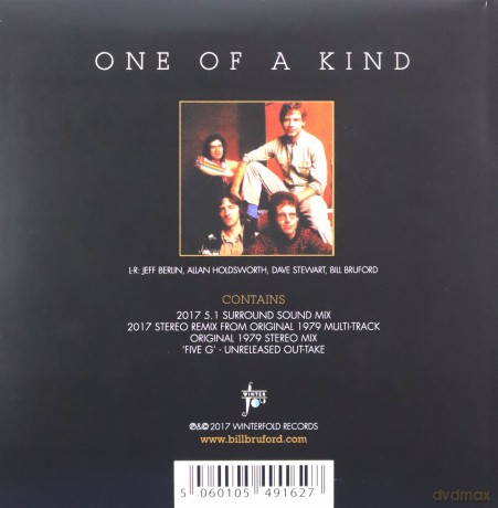 Bill Bruford: One Of A Kind (Expanded + Remixed) [2CD]