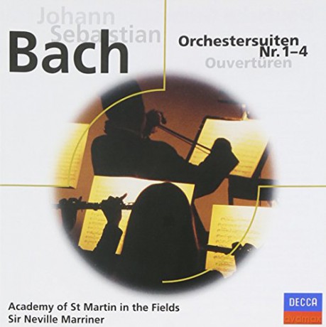 Johann Sebastian Bach: Orchestersuiten Nr.1-4 [CD]