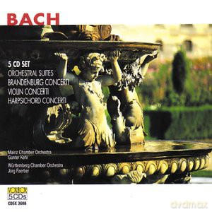 Johann Sebastian Bach: Orchestersuiten Nr.1-4 [5CD]