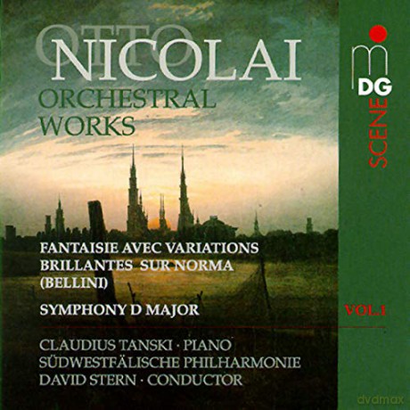 Otto Nicolai: Orchesterwerke Vol.1 [CD]