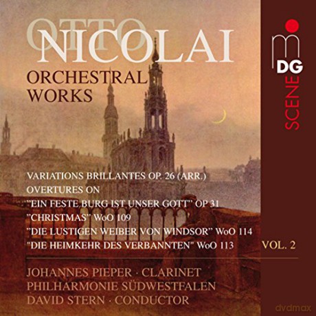 Otto Nicolai: Orchesterwerke Vol.2 [CD]