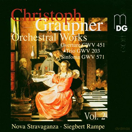 Christoph Graupner: Orchesterwerke Vol.2 [CD]