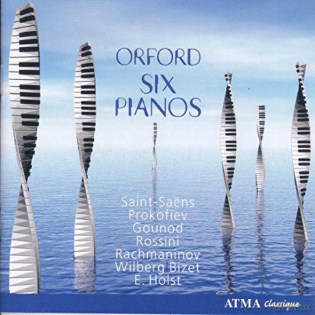 Orford Six Pianos - Werke fur 6 Klaviere [CD]