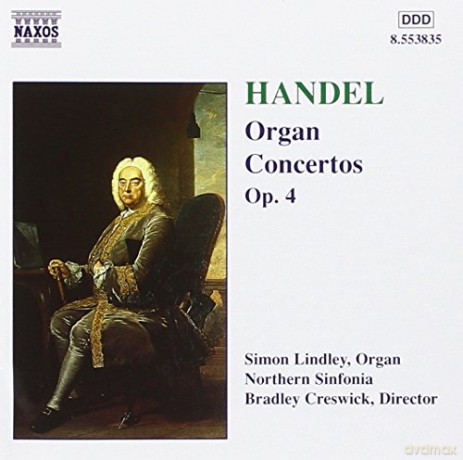 Georg Friedrich Handel: Orgelkonzerte Nr.1-6 (op.4 Nr.1-6) [CD]