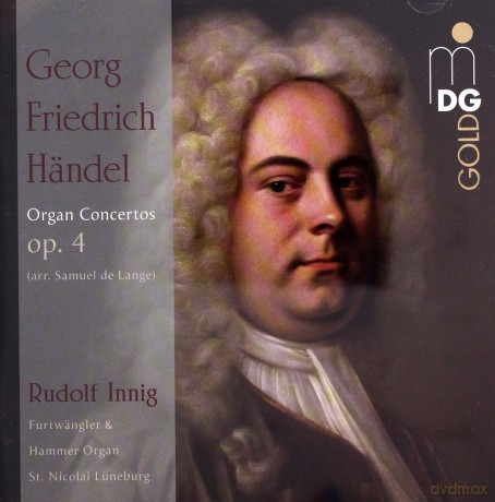 Georg Friedrich Handel: Orgelkonzerte Nr.1-6 fur Orgel solo [2CD]