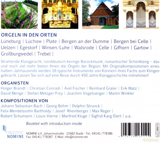 Georg Bohm: Orgellandschaften Vol.1 [CD]