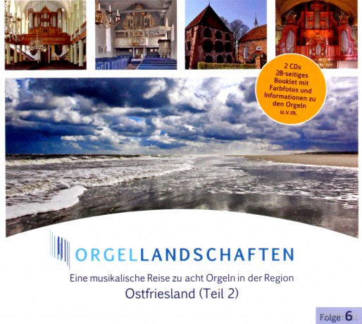 Dieterich Buxtehude: Orgellandschaften Vol.6 - Ostfriesland Teil 2 [CD]