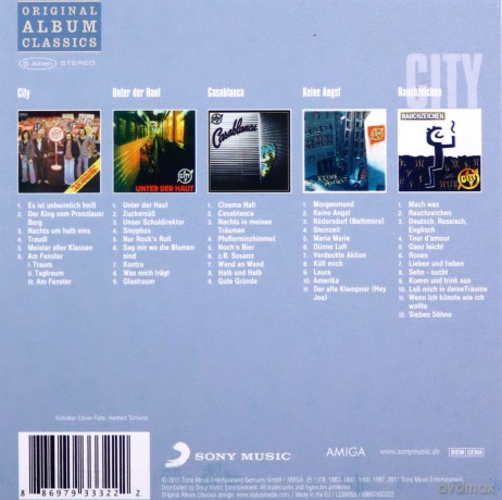 City: Original Album Classics [5CD]