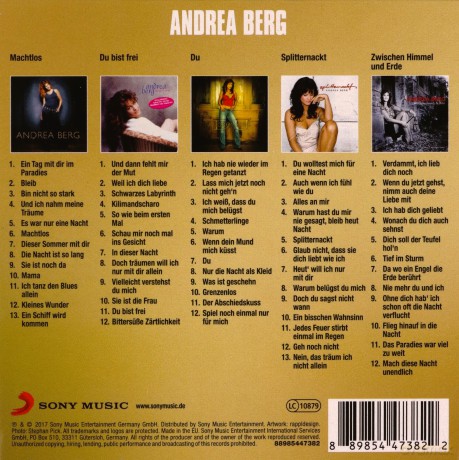 Andrea Berg: Original Album Classics Vol. 2 [5CD]