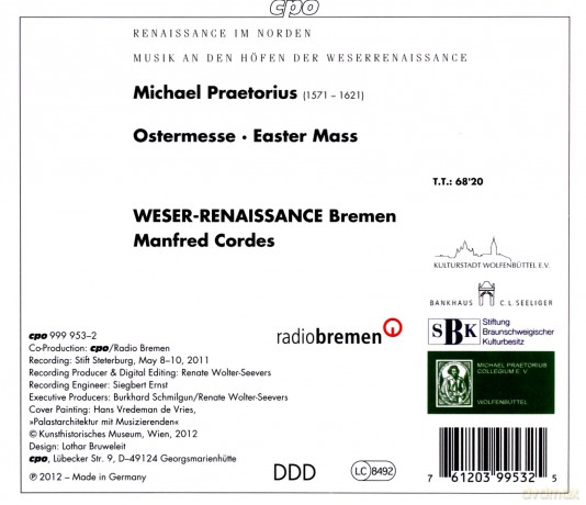 Michael Praetorius: Ostermesse [CD]