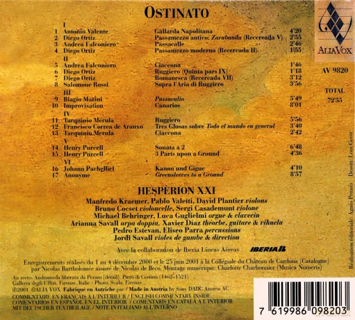 Ostinato [CD]